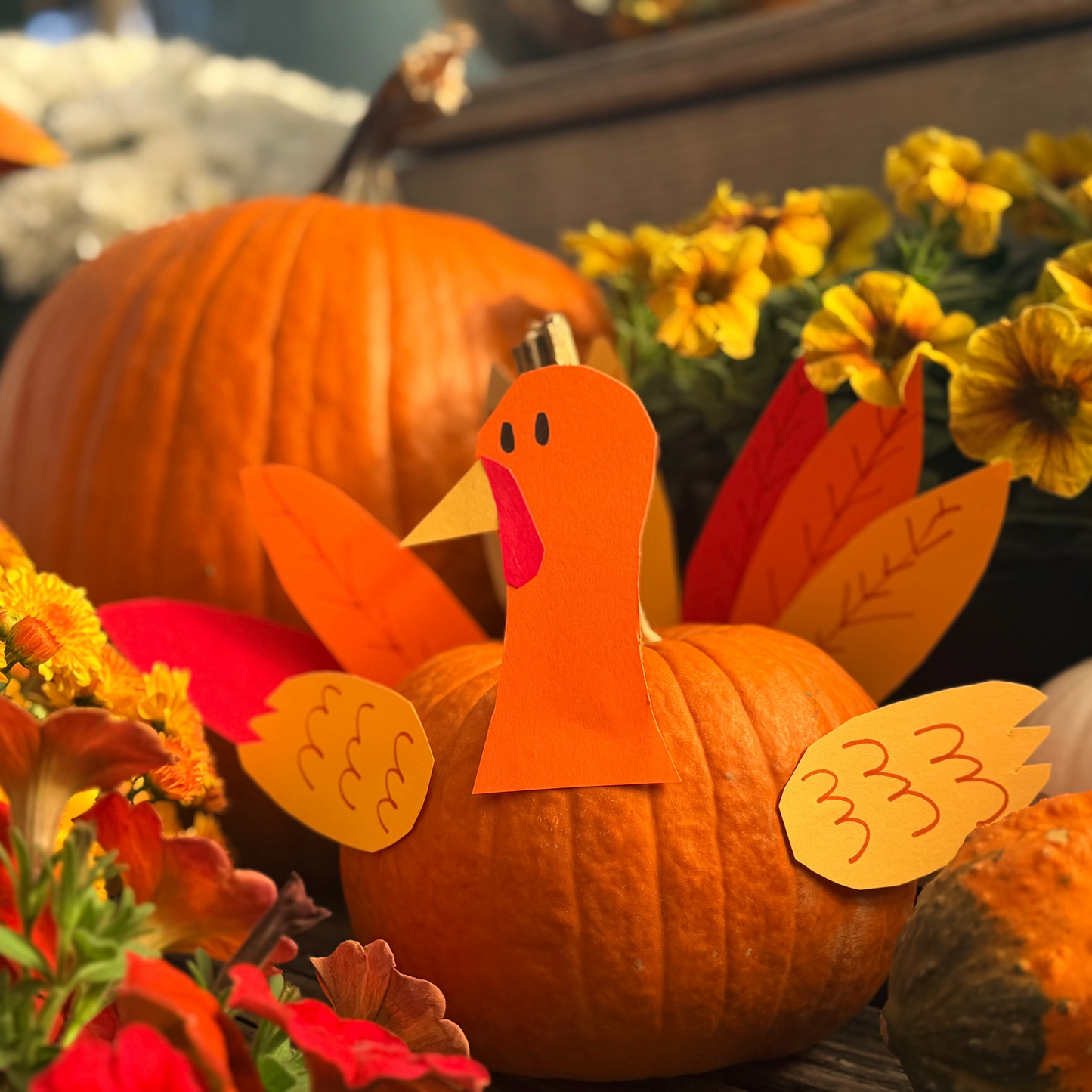 Workshop | Little Gobblers | Turkey Pumpkin